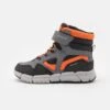 Geox Flexyper Boy Abx - Sneakers Hoog - Grey/Orange -Algemene Winkel Voor Kindermode 2488996d7a934ee197a7f7a4a8ab5c36