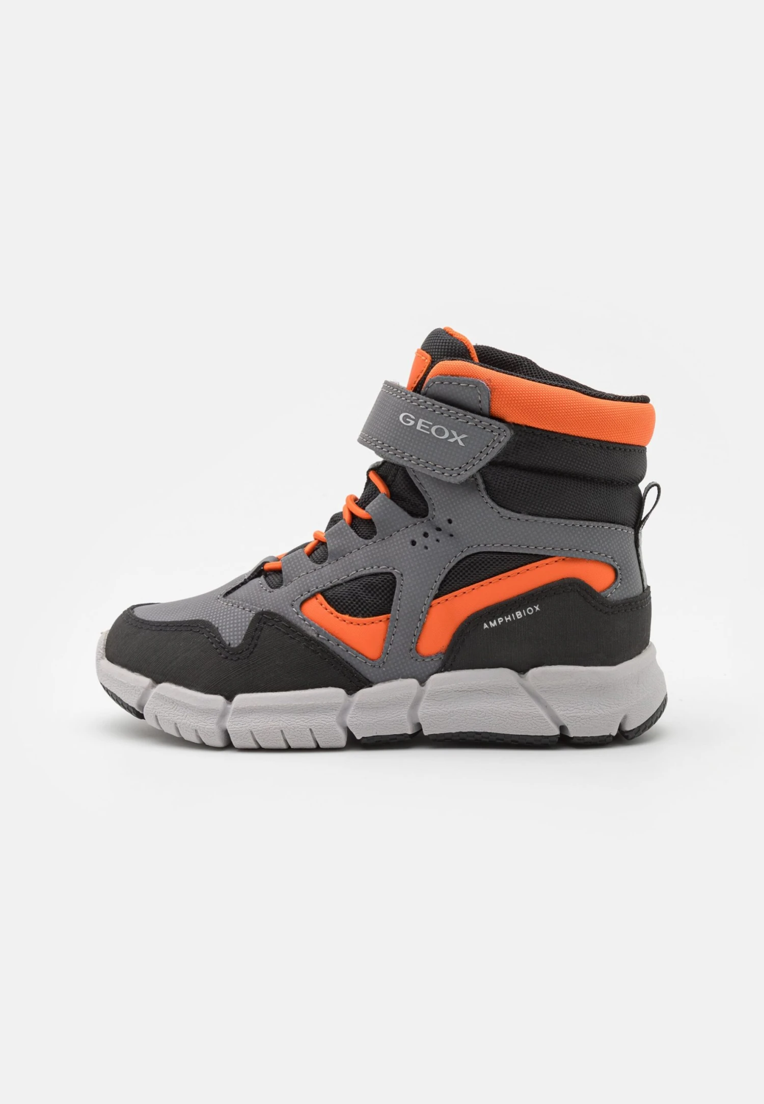 Geox Flexyper Boy Abx - Sneakers Hoog - Grey/Orange 3 Geox Flexyper Boy Abx - Sneakers Hoog - Grey/Orange