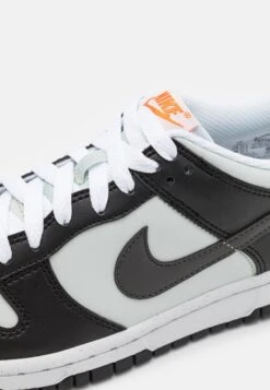 Nike Sportswear Dunk Gs Unisex - Sneakers Laag - Black/Med Ash/Light Silver/Bright Mandarin/Summit White -Algemene Winkel Voor Kindermode 26abad530a354d5990b82de4647f5db8