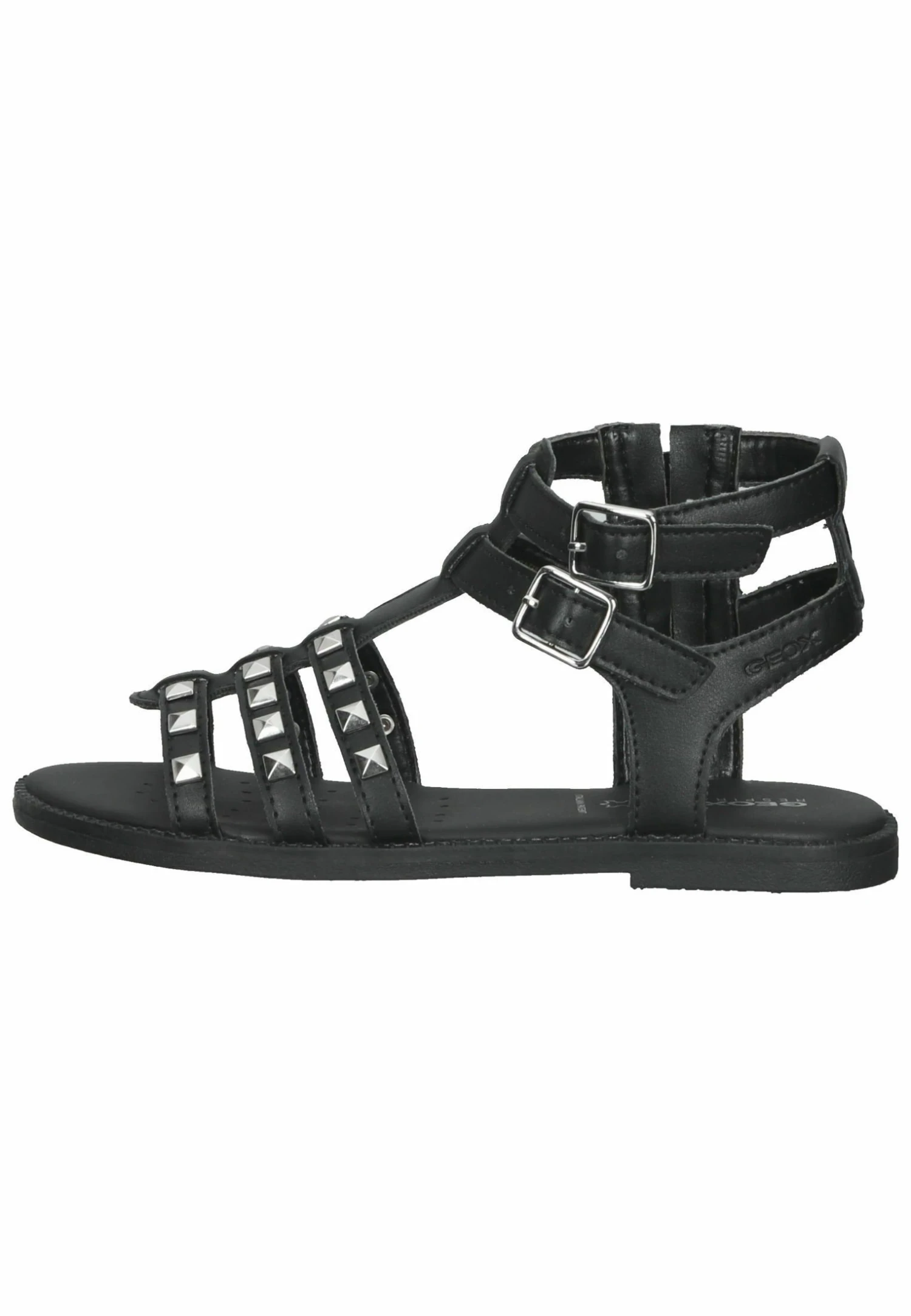 Geox Sandalen Met Enkelbandjes - Schwarz 3 Geox Sandalen Met Enkelbandjes - Schwarz