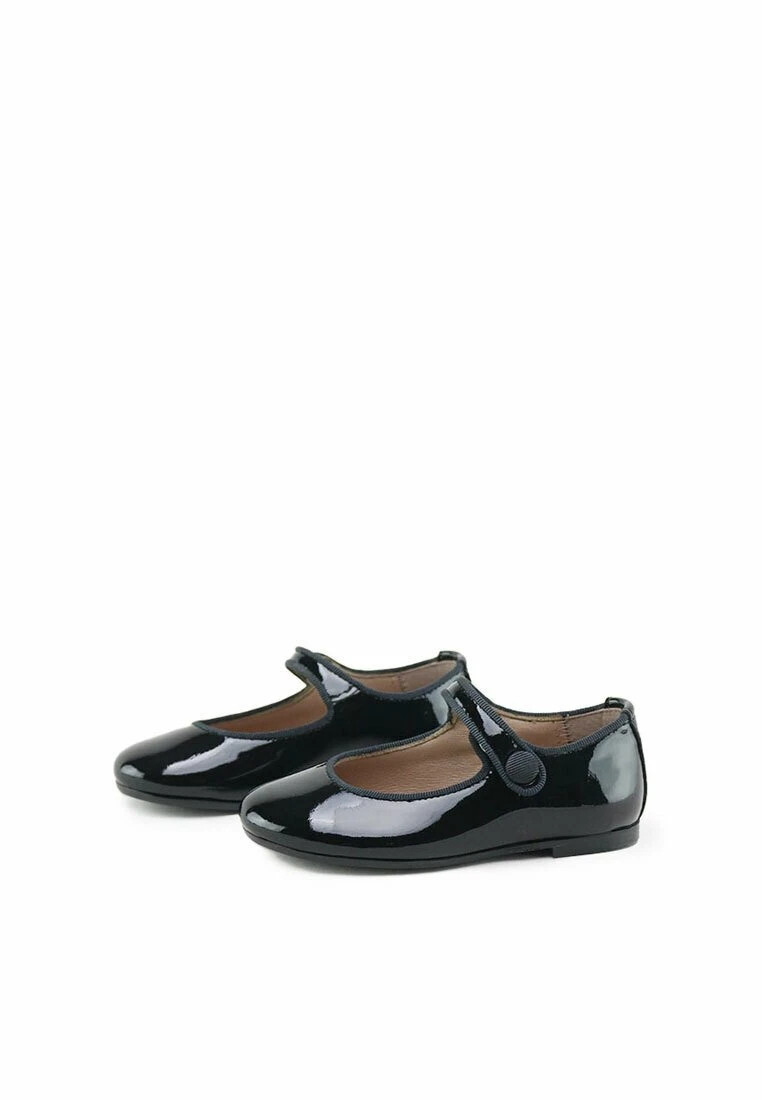 Merceditas Grosgrain Charol Papanatas - Ballerina'S Met Enkelbandjes - Black 4 Merceditas Grosgrain Charol Papanatas - Ballerina'S Met Enkelbandjes - Black - Afbeelding 2