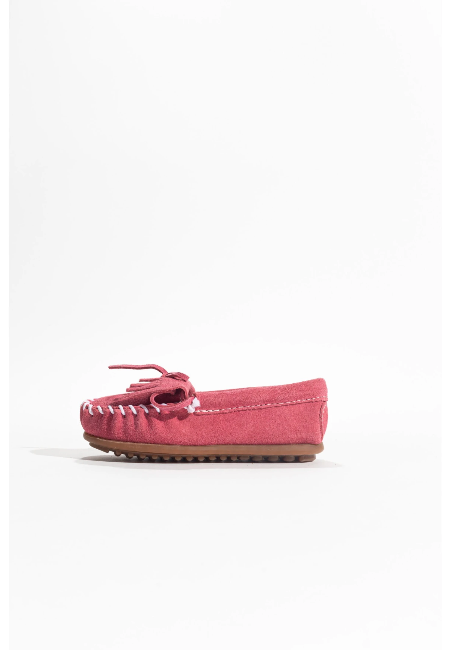 Minnetonka Kilty Hardsole - Mocassins - Hot Pink 3 Minnetonka Kilty Hardsole - Mocassins - Hot Pink