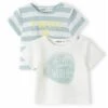 Minoti 2 Pack Unisex - T-Shirt Print - White Green -Algemene Winkel Voor Kindermode 5b94b5a3ecff4893ac9deff18550a452