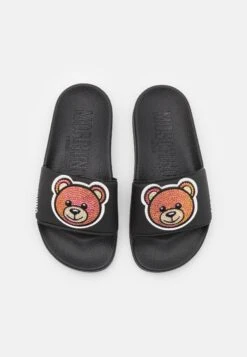 MOSCHINO Unisex - Muiltjes - Black -Algemene Winkel Voor Kindermode 5f0900d3467947558075417deead8b27