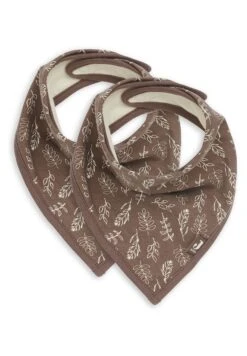 Jollein Bandana - Meadow - 2 Stuks - Slabbetje - Brown