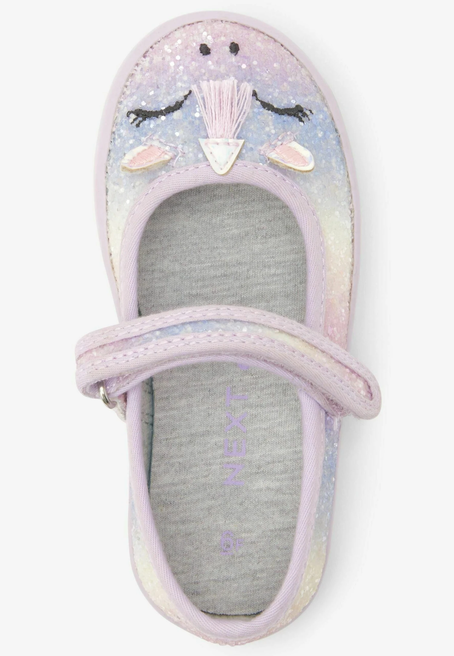 Next Mary Jane Wide Fit - Babyschoenen - Purple Unicorn 5 Next Mary Jane Wide Fit - Babyschoenen - Purple Unicorn - Afbeelding 3