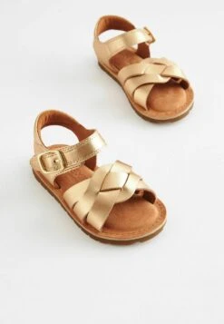 Next Wide Fit- Sandalen - Gold -Algemene Winkel Voor Kindermode 8226be11a1924b208ddbf844b230d582