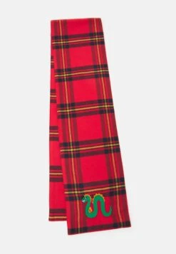 Mini Rodini Check Scarf Unisex - Sjaal - Red