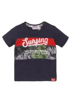 Dirkje Surfing - T-Shirt Print - Navy