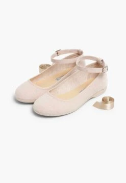 Cintas Raso Cierre Pulsera - Ballerina'S Met Enkelbandjes - Beige -Algemene Winkel Voor Kindermode 8b77f5b3b03d4ca6b4d82093e68481ac