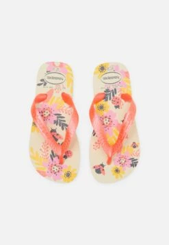 Havaianas Flip Flop Kids Flores - Teenslippers - Beige/Neon Pink -Algemene Winkel Voor Kindermode 8f6252448a3e49d08a6e9010c71262e2