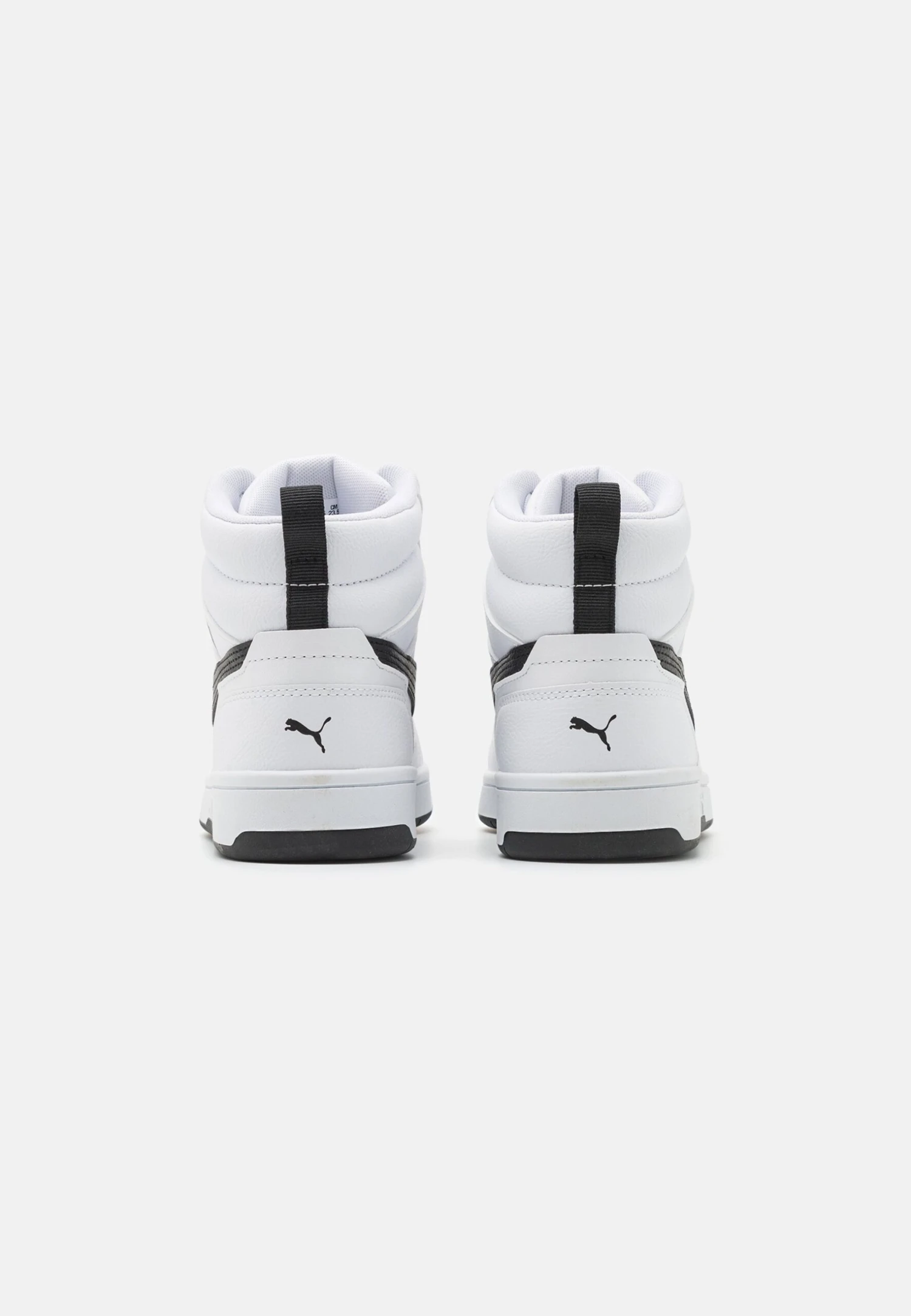 Puma Rebound V6 Mid Jr Unisex - Sneakers Hoog - White/Black 5 Puma Rebound V6 Mid Jr Unisex - Sneakers Hoog - White/Black - Afbeelding 3