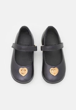 Versace Flats Mirrored - Ballerina'S Met Enkelbandjes - Black/Gold -Algemene Winkel Voor Kindermode 9afda0f92d9f440abfb447abf46ff28f