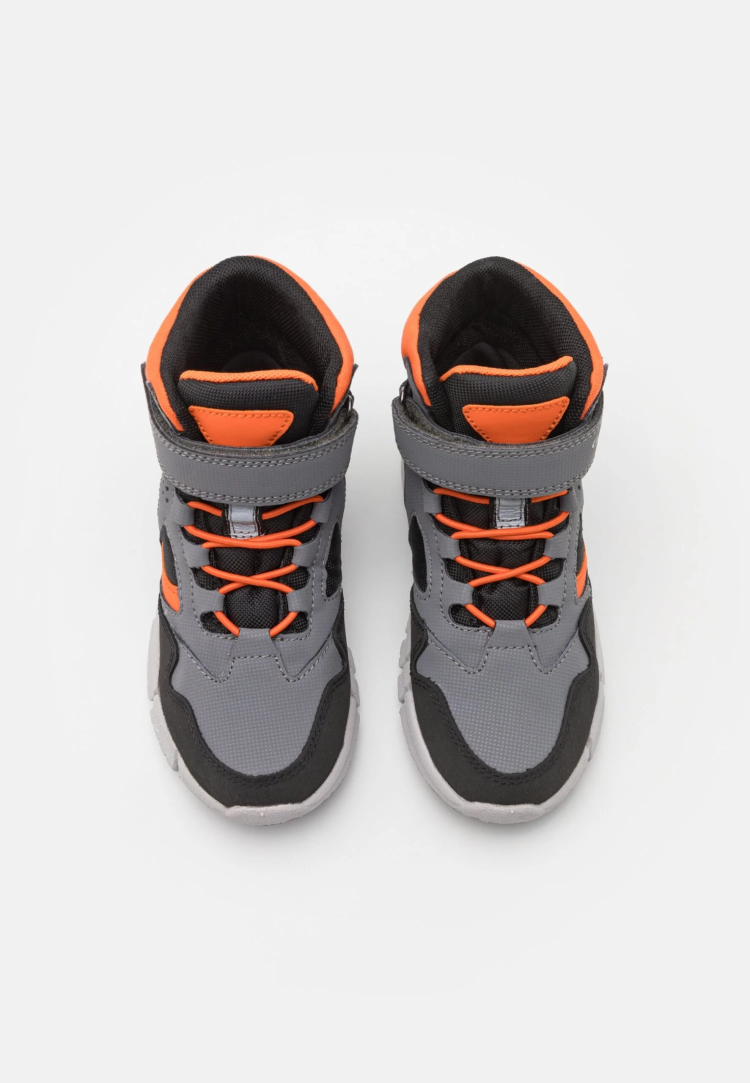 Geox Flexyper Boy Abx - Sneakers Hoog - Grey/Orange 6 Geox Flexyper Boy Abx - Sneakers Hoog - Grey/Orange - Afbeelding 4