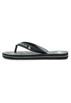 Quiksilver Molokai - Teenslippers - Black Grey Black