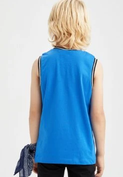 DeFacto Regular Fit- Top - Blue -Algemene Winkel Voor Kindermode ae56bc14fca446dc9b009a8954fa2bb7