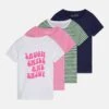 Friboo 4 Pack - T-Shirt Print - Multi-Coloured/White /Pink -Algemene Winkel Voor Kindermode ae9e763956c743578d405daa1db9d086