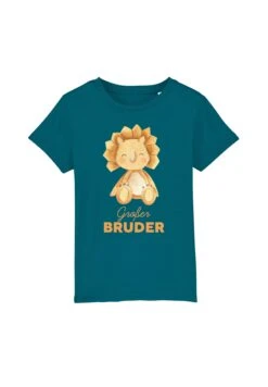 Dinosaurier 05 Großer Bruder - T-Shirt Print - Ocean Depth