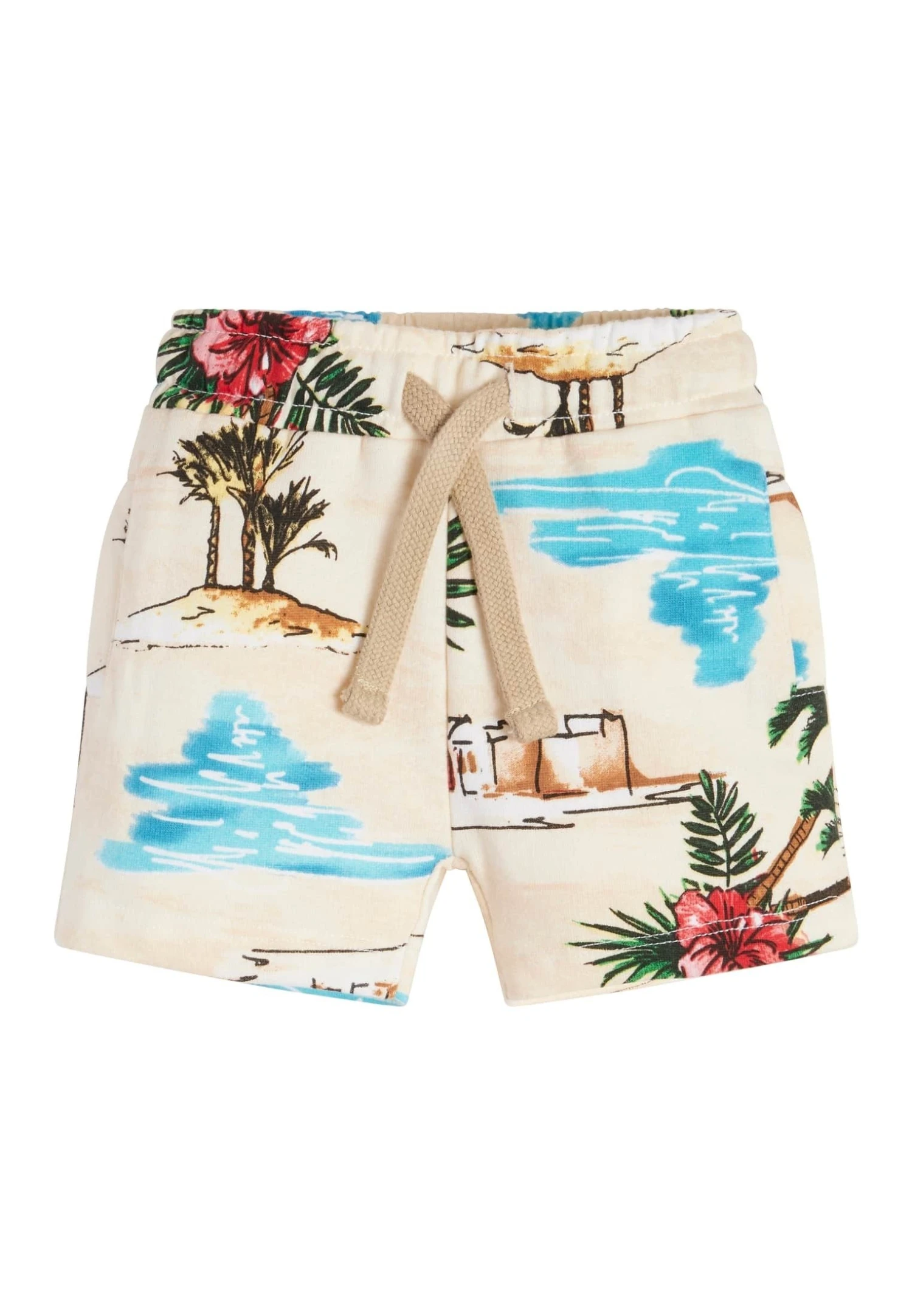 Guess Active Con Stampa All Over - Shorts - Beige Multi 3 Guess Active Con Stampa All Over - Shorts - Beige Multi