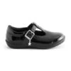 Next School T-Bar Standard - Babyschoenen - Black Patent