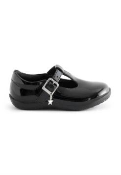 Next School T-Bar Standard - Babyschoenen - Black Patent