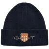 Gant Contrast Shield - Muts - Evening Blue -Algemene Winkel Voor Kindermode e72537a79ed0446b8dee83478a94d4f0