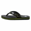 Quiksilver Molokai Stitchy - Teenslippers - Black/Black/Green -Algemene Winkel Voor Kindermode ea562874e4d0466ba4147490cb166f26