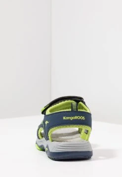 KangaRoos Logan - Outdoorsandalen - Dark Navy/Lime -Algemene Winkel Voor Kindermode eabdfe07004a49f092a13e1d20bfea0c