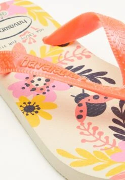 Havaianas Flip Flop Kids Flores - Teenslippers - Beige/Neon Pink -Algemene Winkel Voor Kindermode eb7a006df71a4952a9fb06defe774153